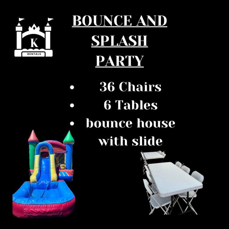 BOUNCE AND SPLASH PARTY