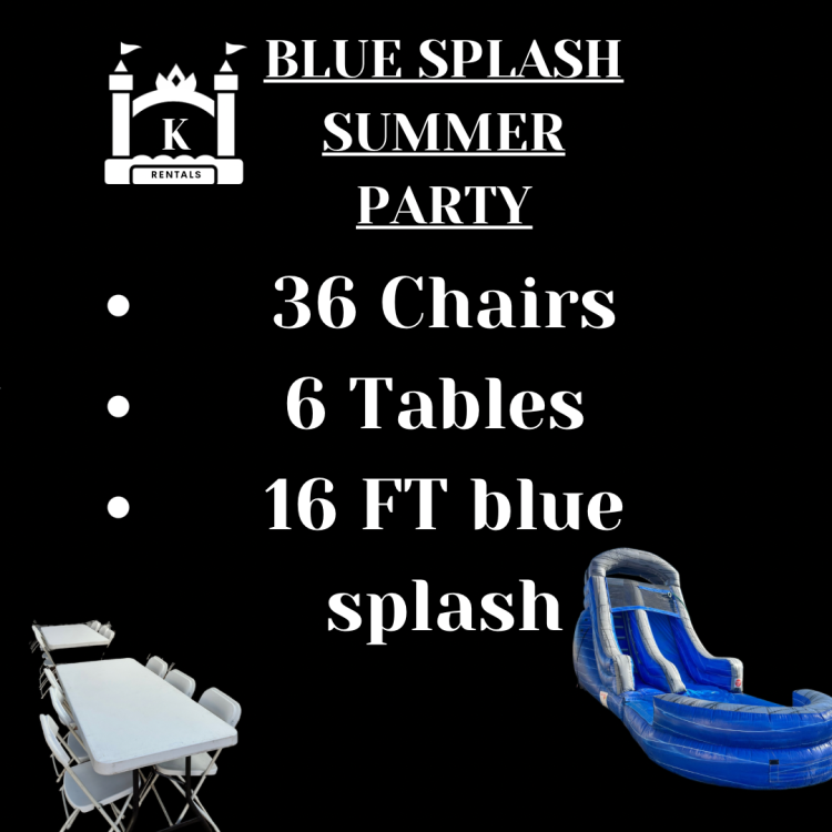 BLUE SPLASH summer party